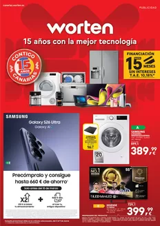 Catálogo Worten | Worten 15 años con la mejor tecnología | 2026-03-04T00:00:00.000Z - 2026-03-09T00:00:00.000Z