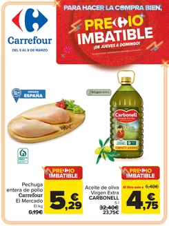 Catálogo Carrefour | PRECIO IMBATIBLE | 2026-03-05T00:00:00.000Z - 2026-03-08T00:00:00.000Z