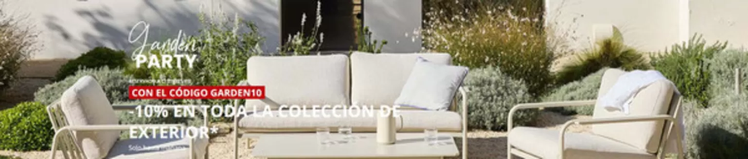 Catálogo Maisons du Monde | -10% En Toda La Colección De Exterior | 2026-03-04T00:00:00.000Z - 2026-03-05T00:00:00.000Z