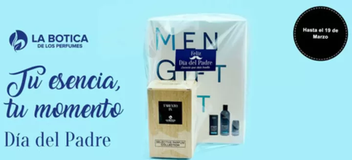 Catálogo La Botica de los Perfumes en Cordovilla | Día del Padre | 2026-03-05T00:00:00.000Z - 2026-03-19T00:00:00.000Z