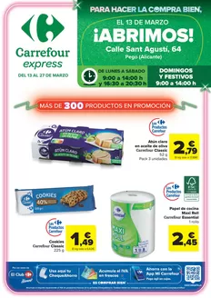 Catálogo Carrefour Express en Oliva | Abrimos! | 2026-03-13T00:00:00.000Z - 2026-03-27T00:00:00.000Z