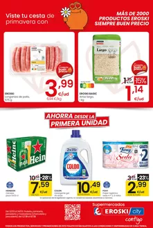 Catálogo Eroski en Cudillero | Viste tu cesta de primavera | 2026-03-12T00:00:00.000Z - 2026-03-24T00:00:00.000Z