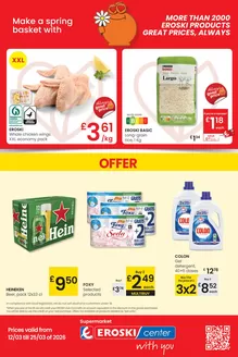 Catálogo Eroski en Cudillero | Make a spring basket with | 2026-03-12T00:00:00.000Z - 2026-03-24T00:00:00.000Z