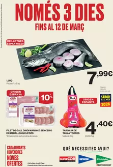 Catálogo Hipercor en Borriol | Només 3 Dies | 2026-03-10T00:00:00.000Z - 2026-03-12T00:00:00.000Z