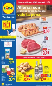 Catálogo Lidl en Santa Brígida | № 1 PRECIO - Ofertas válidas del 16/03 al 22/03 | 2026-03-16T00:00:00.000Z - 2026-03-22T00:00:00.000Z