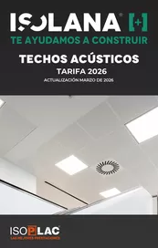 Catálogo Isolana en Miranda de Ebro | Techos Acústicos Tarifa 2026 | 2026-03-11T00:00:00.000Z - 2026-12-31T00:00:00.000Z