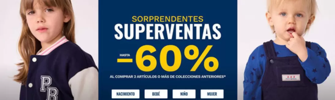 Catálogo Petit Bateau en Lorca | Sorprendentes Superventas | 2026-03-11T00:00:00.000Z - 2026-03-15T00:00:00.000Z