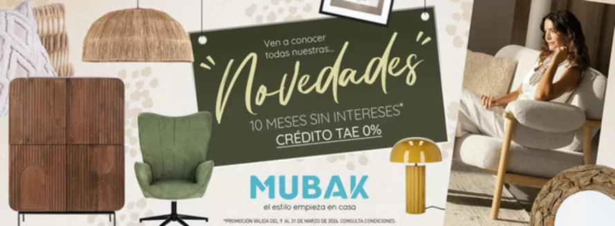 Catálogo Mubak en Ponferrada | Promoción | 2026-03-12T00:00:00.000Z - 2026-03-31T00:00:00.000Z