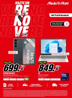 Catálogo MediaMarkt en Reus | Del 11 al 24 de marzo | 2026-03-12T00:00:00.000Z - 2026-03-24T00:00:00.000Z