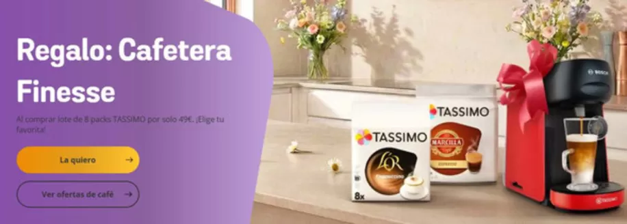 Catálogo Tassimo en Reus | Promoción | 2026-03-12T00:00:00.000Z - 2026-03-25T00:00:00.000Z