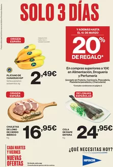 Catálogo Hipercor en Puente de Domingo Flórez | Solo 3 días | 2026-03-13T00:00:00.000Z - 2026-03-16T00:00:00.000Z