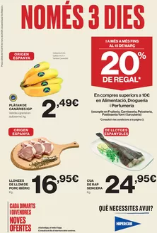 Catálogo Hipercor en Puente de Domingo Flórez | Només 3 Dies | 2026-03-13T00:00:00.000Z - 2026-03-15T00:00:00.000Z