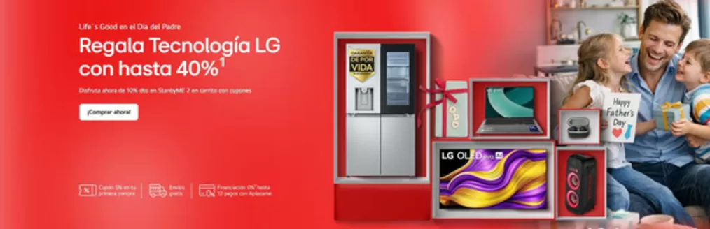 Catálogo LG en Donostia-San Sebastián | Regala Tecnología LG con hasta 40% | 2026-03-13T00:00:00.000Z - 2026-03-19T00:00:00.000Z
