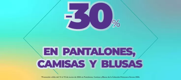 Catálogo Gocco en Adeje | -30% En Pantalones, Camisas Y Blusas | 2026-03-13T00:00:00.000Z - 2026-03-15T00:00:00.000Z