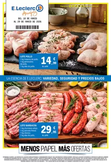 Catálogo E.Leclerc en Majadahonda | Del 18 de marzo al 29 de marzo de 2026 | 2026-03-18T00:00:00.000Z - 2026-03-29T00:00:00.000Z