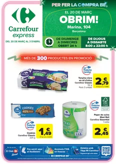 Catálogo Carrefour Express en L'Hospitalet de Llobregat | Del 20 de marzo al 3 de abril | 2026-03-20T00:00:00.000Z - 2026-04-03T00:00:00.000Z