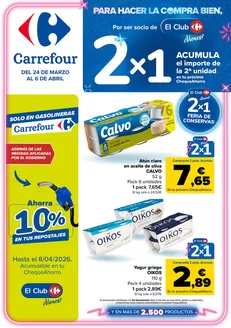 Catálogo Carrefour en Salamanca | 2X1 ACUMULA CLUB + 2ªUD. AL -50% | 2026-03-24T00:00:00.000Z - 2026-04-06T00:00:00.000Z