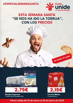 Catálogo Cash Unide en Herrera del Duque | Promoción | 2026-03-19T00:00:00.000Z - 2026-03-28T00:00:00.000Z