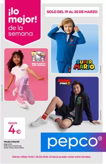 Catálogo Pepco en L'Hospitalet de Llobregat | Lo mejor de la semana | 2026-03-19T00:00:00.000Z - 2026-03-25T00:00:00.000Z