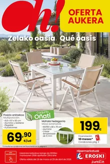 Catálogo Eroski en Cabra | Zelako oasia Qué oasis | 2026-03-26T00:00:00.000Z - 2026-04-29T00:00:00.000Z