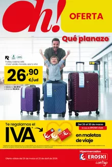 Catálogo Eroski en Cabra | Qué planazo | 2026-03-26T00:00:00.000Z - 2026-04-22T00:00:00.000Z