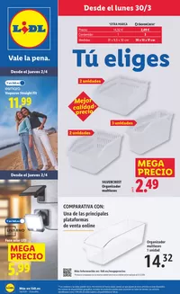 Catálogo Lidl en Ponferrada | ¡Bazar Lidl! Ofertas válidas del 30/03 al 05/04 | 2026-03-30T00:00:00.000Z - 2026-04-05T00:00:00.000Z
