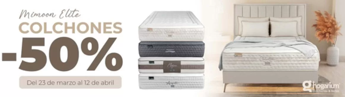 Catálogo Hogarium en Castelldefels | -50%  | 2026-03-24T00:00:00.000Z - 2026-04-12T00:00:00.000Z