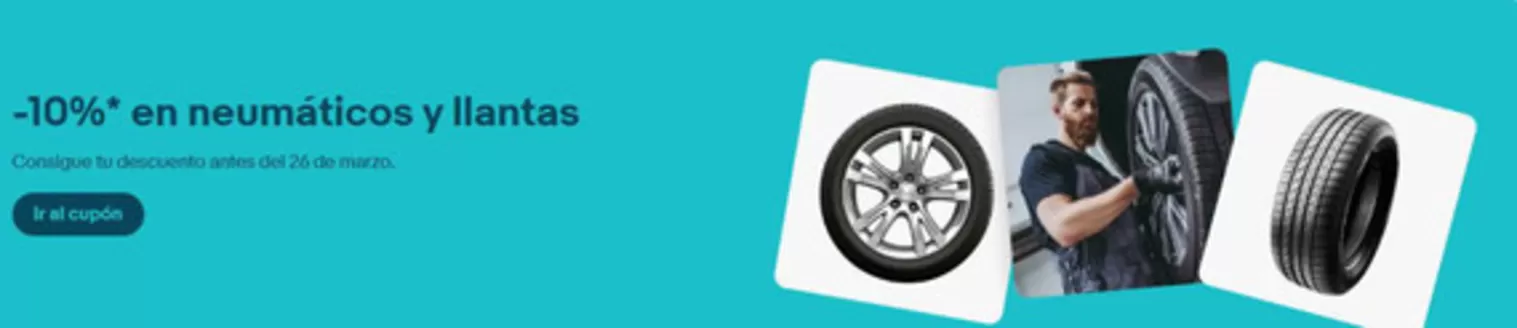 Catálogo eBay en Padrón | -10% en neumáticos y llantas | 2026-03-24T00:00:00.000Z - 2026-03-26T00:00:00.000Z