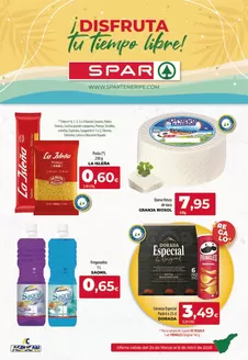 Catálogo Spar Tenerife en Canyelles | Oferta válida del 24 de Marzo al 8 de Abril de 2026 | 2026-03-25T00:00:00.000Z - 2026-04-08T00:00:00.000Z