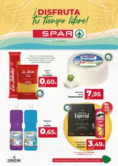 Catálogo Spar Tenerife en Canyelles | Folleto Spar Tenerife La Gomera | 2026-03-25T00:00:00.000Z - 2026-04-08T00:00:00.000Z
