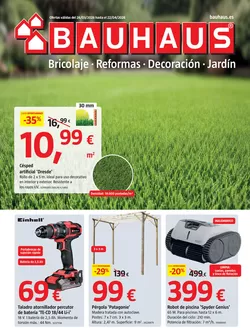 Catálogo BAUHAUS en Besalú | Bricolaje, reformas, decoración y jardín | 2026-03-26T00:00:00.000Z - 2026-04-22T00:00:00.000Z