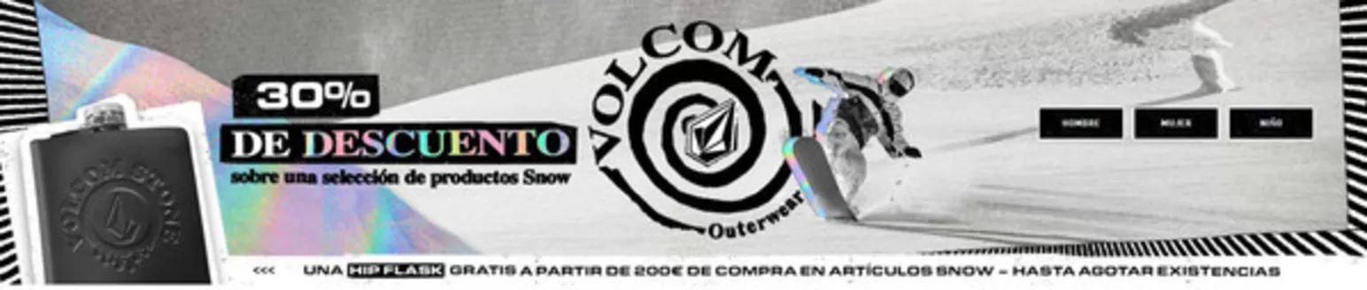 Catálogo Volcom en Santiago de Compostela | 30% De Descuento | 2026-03-25T00:00:00.000Z - 2026-04-07T00:00:00.000Z