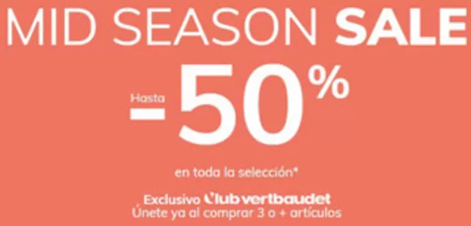 Catálogo Vertbaudet en Ciutadella | Mid Season Sale | 2026-03-25T00:00:00.000Z - 2026-03-31T00:00:00.000Z
