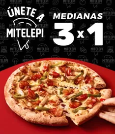 Catálogo Telepizza en Aranda de Duero | Medianas 3x1 | 2026-03-25T00:00:00.000Z - 2026-04-07T00:00:00.000Z