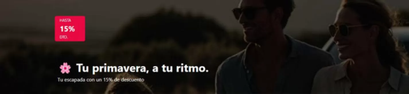 Catálogo Europcar en Berja | Tu primavera, a tu ritmo | 2026-03-26T00:00:00.000Z - 2026-04-08T00:00:00.000Z