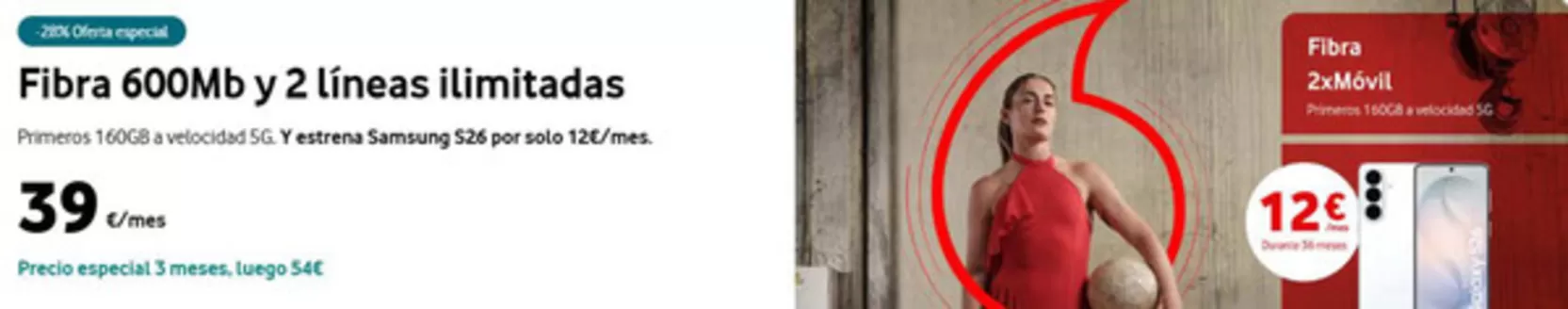 Catálogo Vodafone en Águilas | Promociones | 2026-03-26T00:00:00.000Z - 2026-04-08T00:00:00.000Z