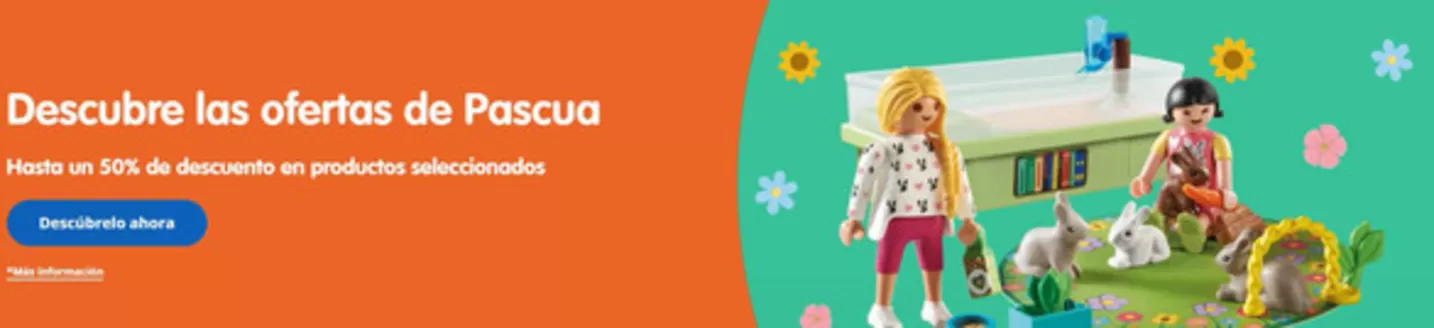 Catálogo Playmobil en Alcobendas | Descubre las ofertas de Pascua | 2026-03-26T00:00:00.000Z - 2026-04-07T00:00:00.000Z