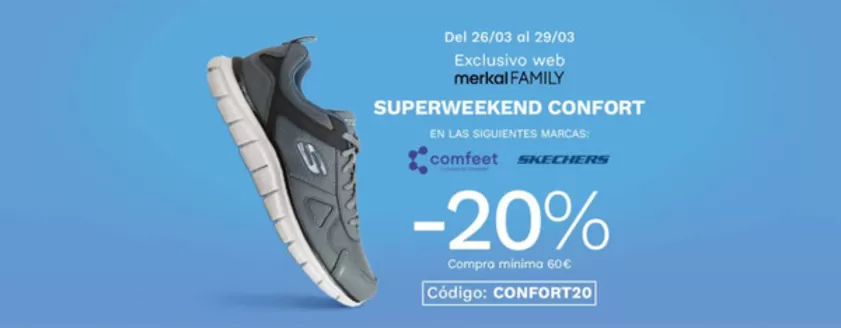 Catálogo Merkal en Armilla | -20% Compra mínima 60€ | 2026-03-26T00:00:00.000Z - 2026-03-29T00:00:00.000Z