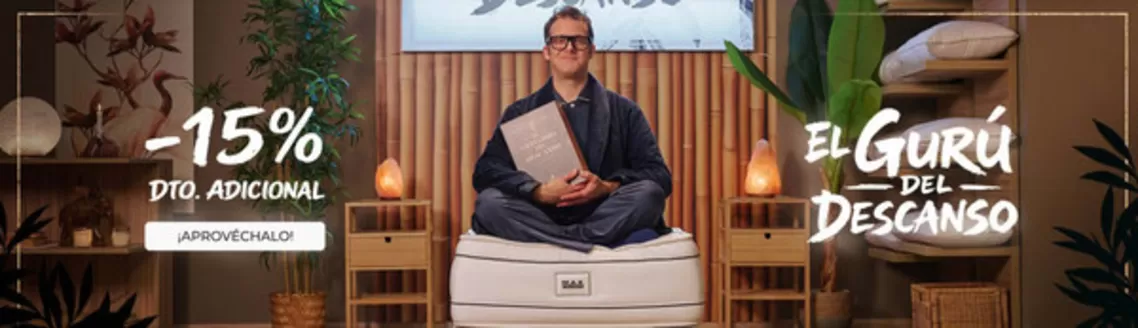 Catálogo Maxcolchon en Sitges | -15% Dto. Adicional | 2026-03-27T00:00:00.000Z - 2026-04-09T00:00:00.000Z