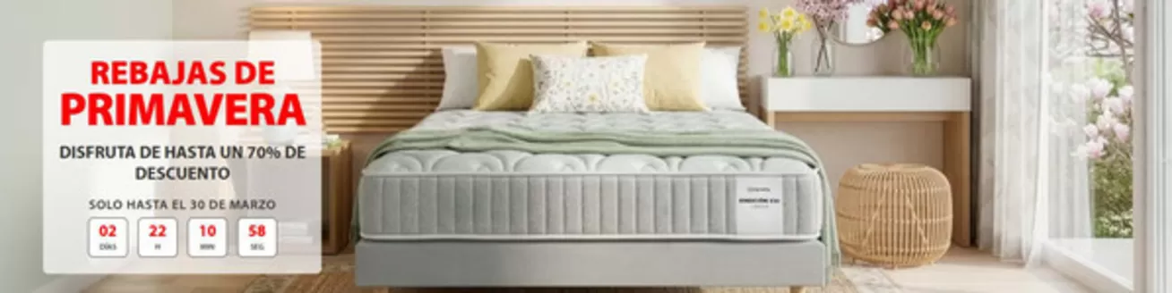 Catálogo Colchón Exprés en Sitges | Disfruta De Hasta Un 70% De Descuento | 2026-03-27T00:00:00.000Z - 2026-03-30T00:00:00.000Z