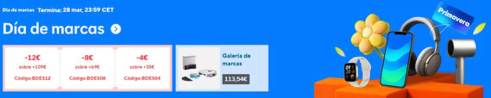 Catálogo Aliexpress en Valladolid | Día de marcas | 2026-03-27T00:00:00.000Z - 2026-03-28T00:00:00.000Z