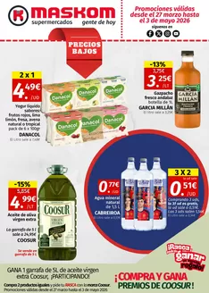 Catálogo Maskom Supermercados en Punta Umbría | Promociones válidas desde el 27 marzo hasta el 3 de mayo 2026 | 2026-03-30T00:00:00.000Z - 2026-05-03T00:00:00.000Z