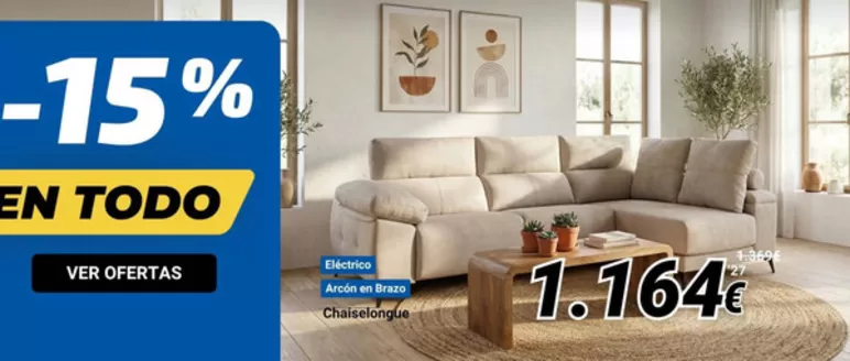 Catálogo Centro Hogar Sanchez en Granollers | -15% En Todo | 2026-03-30T00:00:00.000Z - 2026-04-12T00:00:00.000Z