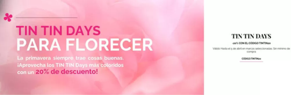 Catálogo Perfumerías Tin Tin en Ontinyent | Tin Tin Days | 2026-03-30T00:00:00.000Z - 2026-04-05T00:00:00.000Z