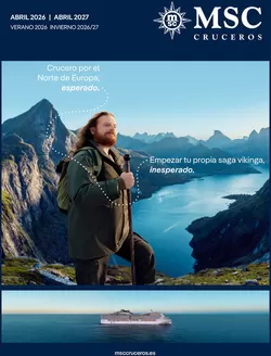 Catálogo Nautalia Viajes en Vinarós | Msc cruceros norte de europa 2026 | 2026-04-01T00:00:00.000Z - 2027-04-30T00:00:00.000Z