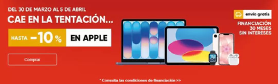 Catálogo Fnac en Ermua | Hasta -10% En Apple | 2026-03-31T00:00:00.000Z - 2026-04-05T00:00:00.000Z