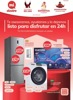Catálogo Mi electro en Coslada | Te asesoramos, ayudamos y lo dejamos listo para disfrutar en 24h | 2026-04-01T00:00:00.000Z - 2026-04-30T00:00:00.000Z
