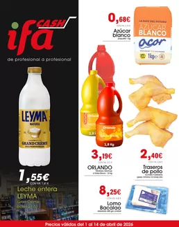 Catálogo Cash Ifa en Tarragona | Precios válidos del 1 al 14 de abril de 2026 | 2026-04-01T00:00:00.000Z - 2026-04-14T00:00:00.000Z