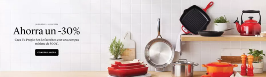 Catálogo Le Creuset en Torrevieja | Ahorra un -30% | 2026-04-01T00:00:00.000Z - 2026-04-14T00:00:00.000Z