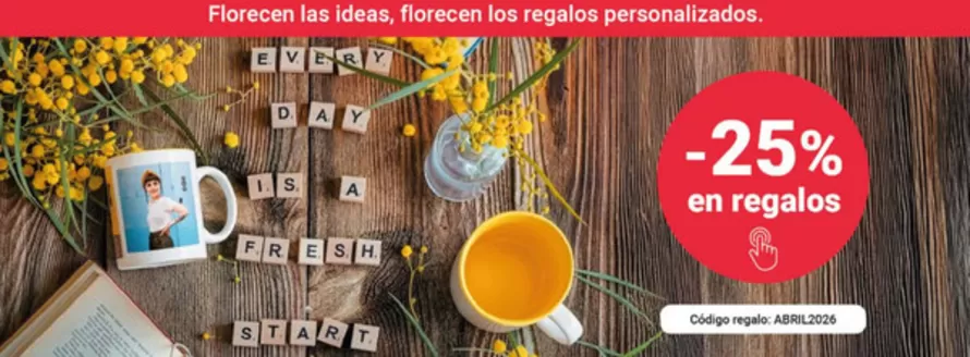 Catálogo Fotoprix en Coslada | -25% En Regalos | 2026-04-01T00:00:00.000Z - 2026-04-12T00:00:00.000Z